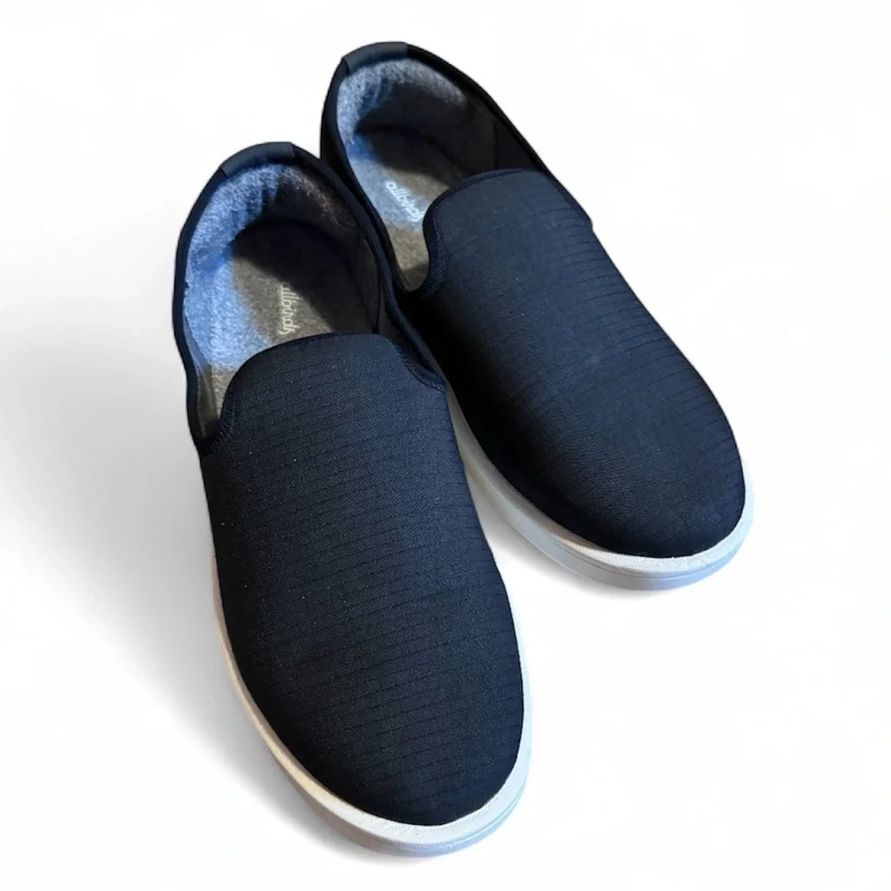 Allbirds mens Wool Lounger black slip on sneaker loafers Size 13